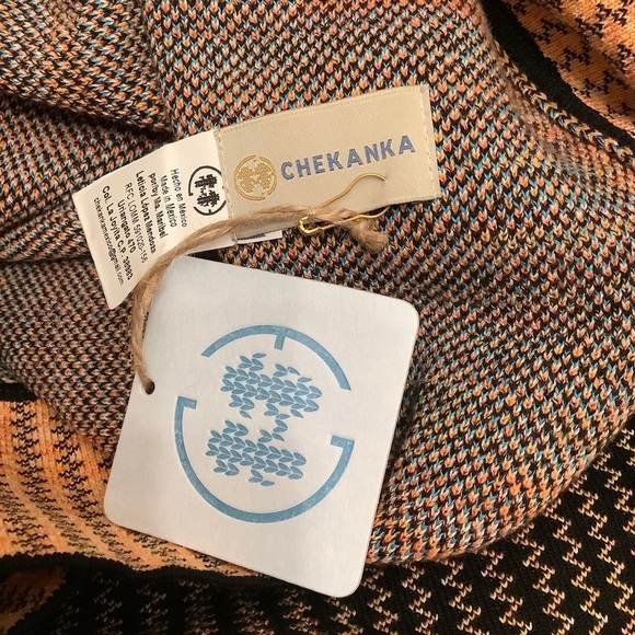 Chekanka Unisex Balam Poncho / Cape Multicolor One Size Fits All​​​​​​ - Picture 6 of 15